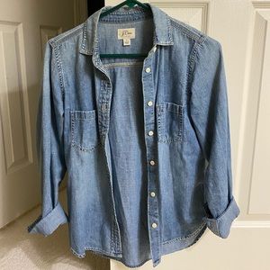 J. Crew denim shirt